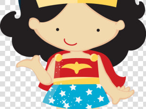 Transparent Clipart Wonder Woman   Little Wonder Woman Png  Png Download