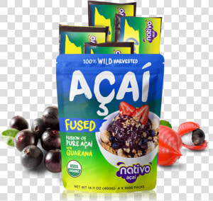 Buy Organic Acai Berry   Nativo Acai  HD Png Download