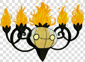 Day 8   Chandelure    HD Png Download