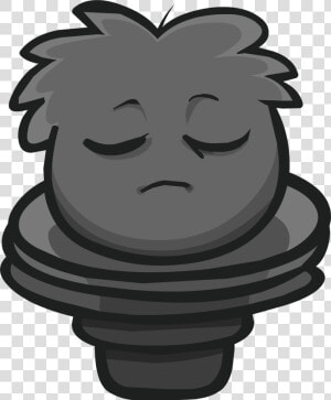 Perched Puffle Statue Sprite   Puffle Statue Furniture Club Penguin  HD Png Download