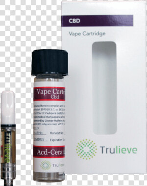 Trulieve Vape Cartridge  HD Png Download