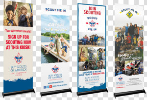 2019 Banner Ups Signage For Boy Scouts   Boy Scouts Of America  HD Png Download