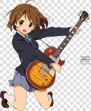 Yui   K On Yui Guitar  HD Png Download