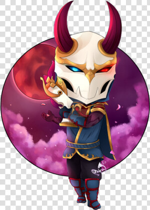 Chibi Blood Moon By   League Of Legends Jhin Chibi  HD Png Download