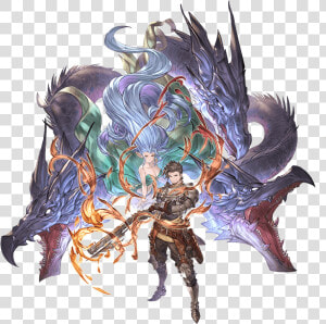 Clip Art Noa And Are Not   Gbf Rackam Tiamat Art  HD Png Download