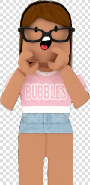  girl  roblox  bloxburg  gfx  png  cute   Cartoon  Transparent Png