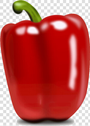 Red Bell Pepper Clipart   Png Download   Red Bell Pepper Clipart  Transparent Png