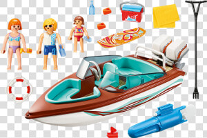 Playmobil Speedboat  HD Png Download