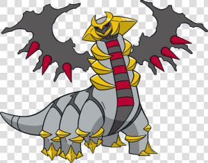 Pokemon Shiny Giratina  HD Png Download