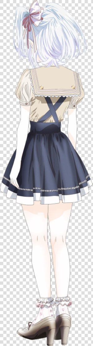 Even Koyori Back Is Looking A Beautiful And Cute Because   Anime Girl Back Png  Transparent Png