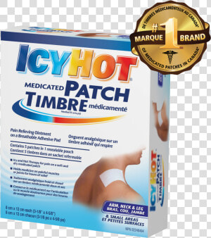 Icy Hot Medicated Back Patches   Png Download   Icy Hot Pack  Transparent Png