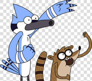 Mordecai And Rigby  HD Png Download