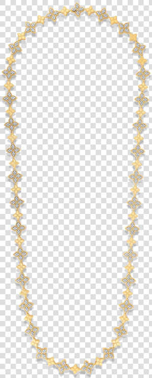 Roberto Coin Link Chain With Diamonds   Necklace  HD Png Download