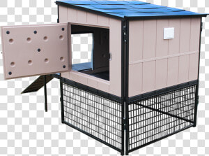 Plastic Dog Kennel With Door  HD Png Download