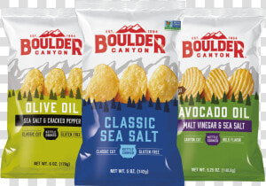 Boulder   Boulder Canyon Chips Avocado Oil 2019  HD Png Download