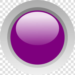 Led Clip Art At   Led Circle Purple  HD Png Download