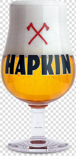 Hapkin Glass Full   Bière Hapkin  HD Png Download