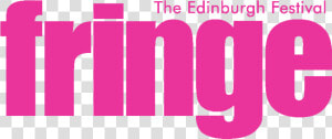 Ed Fringe Logo Pink   Edinburgh Fringe Festival  HD Png Download