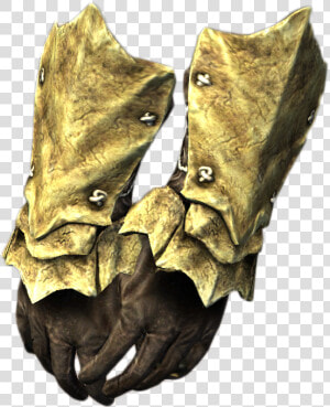 Elder Scrolls   Skyrim Bonemold Gauntlets  HD Png Download