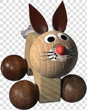 Easter Decoration  Wooden Toys  Hare  Face  Rabbit   Animal Figure  HD Png Download