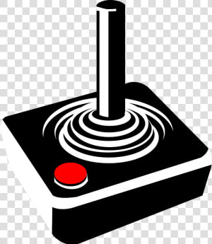 Joystick  Video Games  Control Stick  Atari   Atari Joystick Clipart  HD Png Download