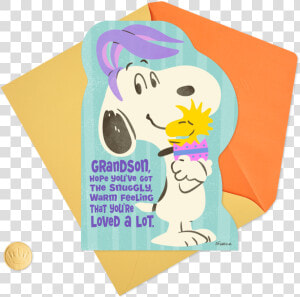 Peanuts® Snoopy With Bunny Ears And Woodstock In Egg   Illustration  HD Png Download