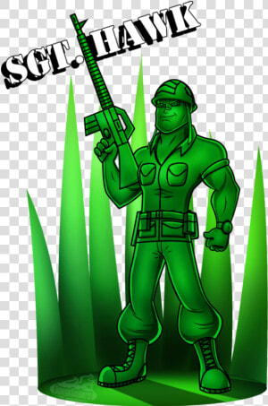 View Media   Army Men Sgt Hawk  HD Png Download