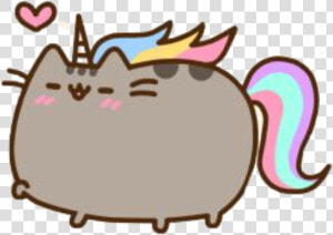 Pusheencat Pusheenthecat Unicorncat Uni   Pusheen Cat Unicorn Gif  HD Png Download