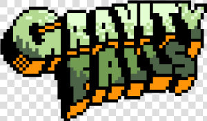 Gravity Falls Logo Png   Gravity Falls Logo Pixel Art  Transparent Png