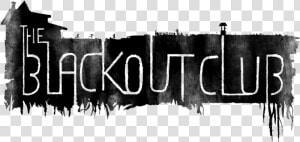 Click The Image To Visit The Blackout Club S Official   Blackout Club Game Logo  HD Png Download