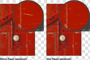 Image Before And After A Repair Adjustment   Circle  HD Png Download