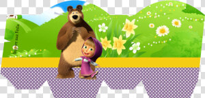 Cumpleños De Masha Y El Oso   Png Download   Fundo Infantil  Transparent Png