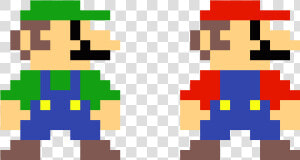 8 Bit Pixel Mario   Mario Bros Png Pixel  Transparent Png