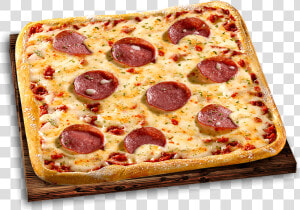 Pizza Mittagsschmaus Salami   California style Pizza  HD Png Download