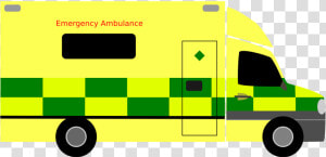 British Ambulance  Vehicle  Emergency   Clip Art Ambulance  HD Png Download