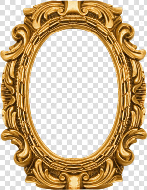 Round Ornate Gold Frame   Gold Round Design Png  Transparent Png