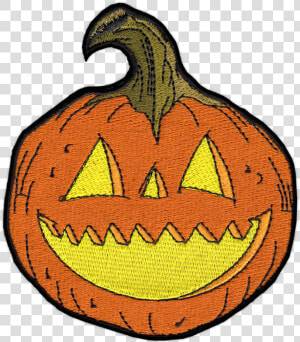 Large Jack O Lantern Patch   Jack o  39  lantern  HD Png Download