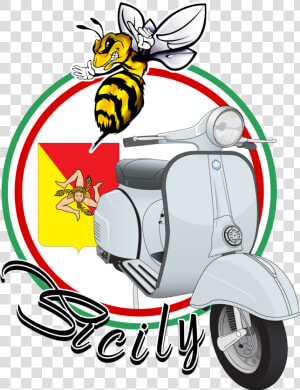 Vespa Rally 180  HD Png Download