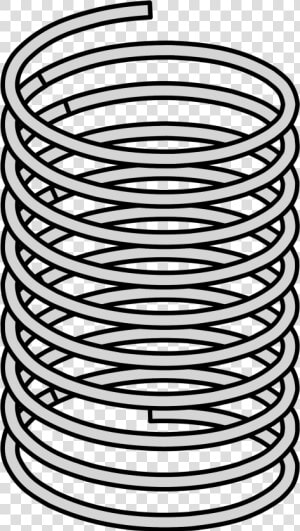 Coil Spring Inkscape Spring Framework Electromagnetic   Clip Art Spring Coil  HD Png Download