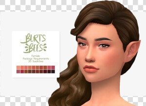 Pin By The Big   Sims 4 Makeup Maxis Match  HD Png Download