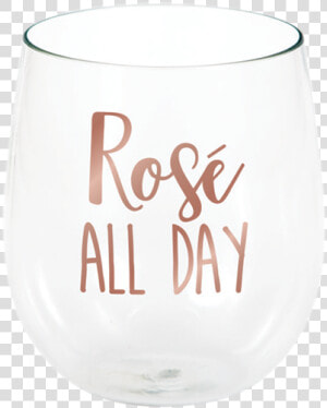 Rose All Day Stemless Wine Glass Rose All Day   Wine Glass  HD Png Download