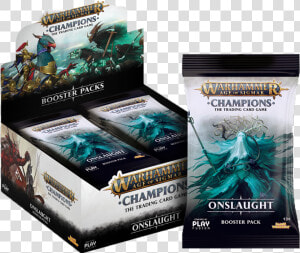 Warhammer Age Of Sigmar Champions Onslaught Booster  HD Png Download