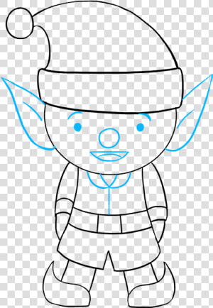 How To Draw Elf   Elf Drawing Easy  HD Png Download