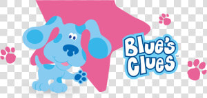 Bubble Clipart Blues Clue   Blue Clues Pink Background  HD Png Download