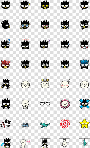 Badtz Maru Emoji  HD Png Download