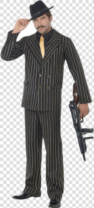 Gangster Png   Mafia Pinstripe Suit  Transparent Png