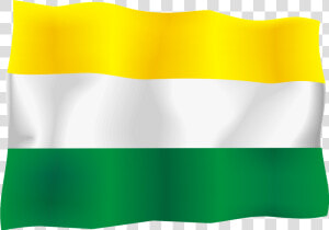 Bandera Uco   Bandera De Color Amarillo Blanco Y Verde  HD Png Download