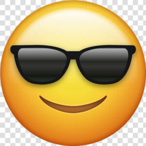 Cool Emoji Png   Smile Emoji Sunglasses  Transparent Png