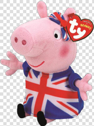 Ty Peppa Pig   Peppa Pig Union Jack  HD Png Download