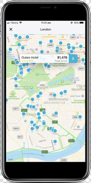 Compare Hotels   Booking Com Map Search  HD Png Download